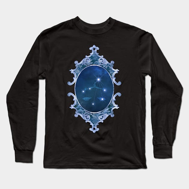 Zodiac sings libra Long Sleeve T-Shirt by Nicky2342